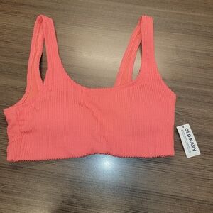 Old Navy Coral Ribbed Bra Size S